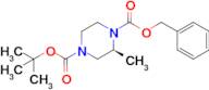1-Benzyl 4-(tert-butyl) (S)-2-methylpiperazine-1,4-dicarboxylate