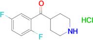 4-(2,5-Difluorobenzoyl)piperidine hydrochloride