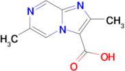 2,6-Dimethylimidazo[1,2-a]pyrazine-3-carboxylic acid