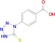 4-(5-sulfanylidene-4,5-dihydro-1H-1,2,3,4-tetrazol-1-yl)benzoic acid