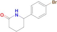 6-(4-Bromophenyl)piperidin-2-one