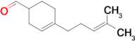 4-(4-Methylpent-3-en-1-yl)cyclohex-3-ene-1-carbaldehyde