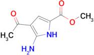 Methyl 4-acetyl-5-amino-1H-pyrrole-2-carboxylate