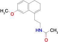 N-(2-(7-Methoxy-3,4-dihydronaphthalen-1-yl)ethyl)acetamide