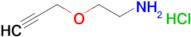 2-(Prop-2-yn-1-yloxy)ethan-1-amine hydrochloride