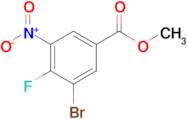 Methyl 3-bromo-4-fluoro-5-nitrobenzoate