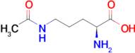 (S)-5-Acetamido-2-aminopentanoic acid