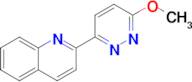 2-(6-Methoxypyridazin-3-yl)quinoline