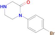 1-(4-Bromophenyl)piperazin-2-one