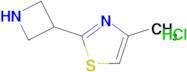 2-(Azetidin-3-yl)-4-methylthiazole hydrochloride