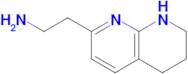 2-(5,6,7,8-Tetrahydro-1,8-naphthyridin-2-yl)ethan-1-amine