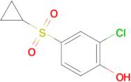 2-Chloro-4-(cyclopropylsulfonyl)phenol