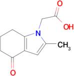 2-(2-Methyl-4-oxo-4,5,6,7-tetrahydro-1H-indol-1-yl)acetic acid