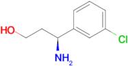 (S)-3-Amino-3-(3-chlorophenyl)propan-1-ol