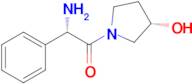 (S)-2-Amino-1-((S)-3-hydroxypyrrolidin-1-yl)-2-phenylethan-1-one