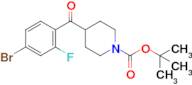 tert-Butyl 4-(4-bromo-2-fluorobenzoyl)piperidine-1-carboxylate