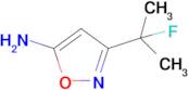 3-(2-Fluoropropan-2-yl)isoxazol-5-amine