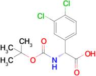 (R)-2-((tert-Butoxycarbonyl)amino)-2-(3,4-dichlorophenyl)acetic acid