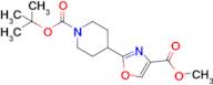 Methyl 2-(1-(tert-Butoxycarbonyl)piperidin-4-yl)oxazole-4-carboxylate