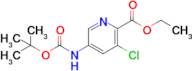 Ethyl 5-((tert-Butoxycarbonyl)amino)-3-chloropicolinate