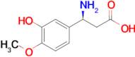 (S)-3-Amino-3-(3-hydroxy-4-methoxyphenyl)propanoic acid