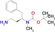 tert-Butyl (R)-(4-amino-1-phenylbutan-2-yl)(methyl)carbamate