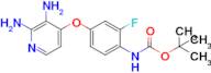 1-(Boc-amino)-4-(2,3-diaminopyridin-4-yloxy)-2-fluorobenzene