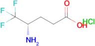 (S)-4-Amino-5,5,5-trifluoropentanoic acid hydrochloride