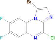 1-Bromo-4-chloro-7,8-difluoroimidazo[1,2-a]quinoxaline