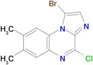 1-Bromo-4-chloro-7,8-dimethylimidazo[1,2-a]quinoxaline