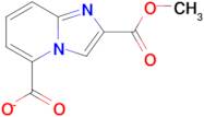 2-(Methoxycarbonyl)imidazo[1,2-a]pyridine-5-carboxylate