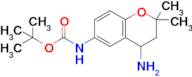 tert-Butyl (4-amino-2,2-dimethylchroman-6-yl)carbamate