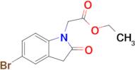 Ethyl 2-(5-bromo-2-oxoindolin-1-yl)acetate