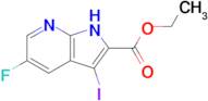 Ethyl 5-fluoro-3-iodo-1H-pyrrolo[2,3-b]pyridine-2-carboxylate