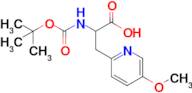 2-((tert-Butoxycarbonyl)amino)-3-(5-methoxypyridin-2-yl)propanoic acid