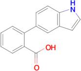 2-(1H-Indol-5-yl)benzoic acid