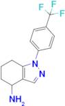 1-(4-(Trifluoromethyl)phenyl)-4,5,6,7-tetrahydro-1H-indazol-4-amine