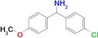 (4-Chlorophenyl)(4-methoxyphenyl)methanamine