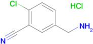 5-(Aminomethyl)-2-chlorobenzonitrile hydrochloride