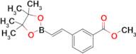 Methyl (E)-3-(2-(4,4,5,5-tetramethyl-1,3,2-dioxaborolan-2-yl)vinyl)benzoate