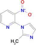 2-(2-Methyl-1H-imidazol-1-yl)-3-nitropyridine