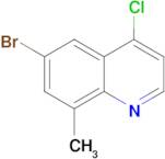 6-Bromo-4-chloro-8-methylquinoline