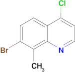 7-Bromo-4-chloro-8-methylquinoline