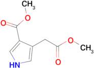 Methyl 4-(2-methoxy-2-oxoethyl)-1H-pyrrole-3-carboxylate