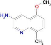 5-Methoxy-8-methylquinolin-3-amine