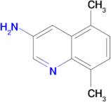 5,8-Dimethylquinolin-3-amine