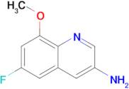 6-Fluoro-8-methoxyquinolin-3-amine