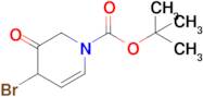 tert-butyl 4-bromo-3-oxo-1,2,3,4-tetrahydropyridine-1-carboxylate