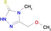 5-(Methoxymethyl)-4-methyl-2,4-dihydro-3H-1,2,4-triazole-3-thione