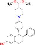 (5R,6S)-5-(4-(4-(Dimethoxymethyl)piperidin-1-yl)phenyl)-6-phenyl-5,6,7,8-tetrahydronaphthalen-2-ol